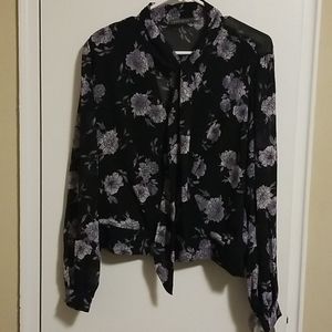 3 /$10 Flowy Chiffon Blouse